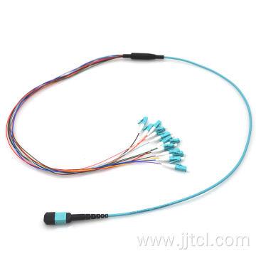MPO-LC 12F OM3 0.9mm Hybrid Cable